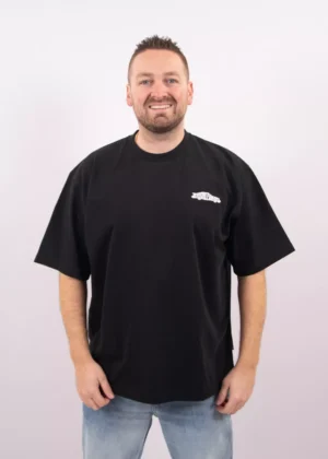 Baron Filou oversized backprint valet mode black