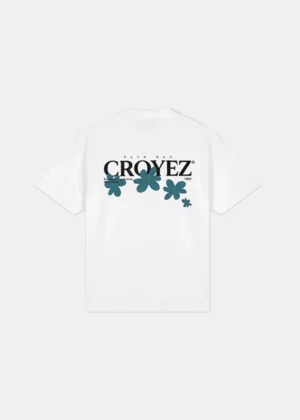 Croyez botanique t-shirt white/dark teal