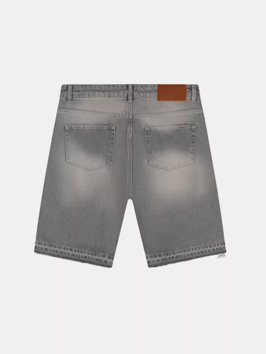 Croyez cd2 Stepped Hem shorts dark grey