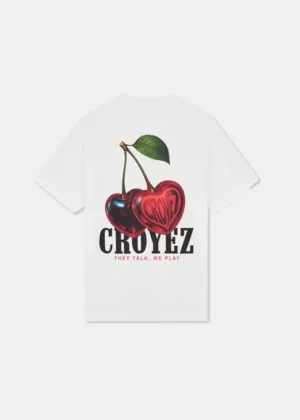 Croyez cerise d'amour t-shirt white