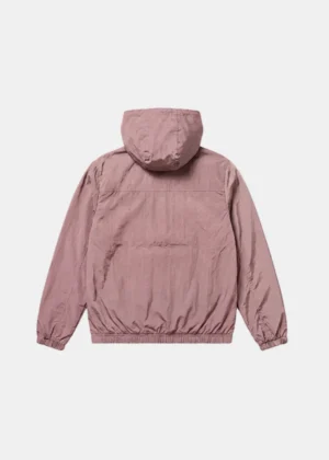 Croyez crinkle patch jacket mauve