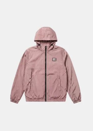 Croyez crinkle patch jacket mauve