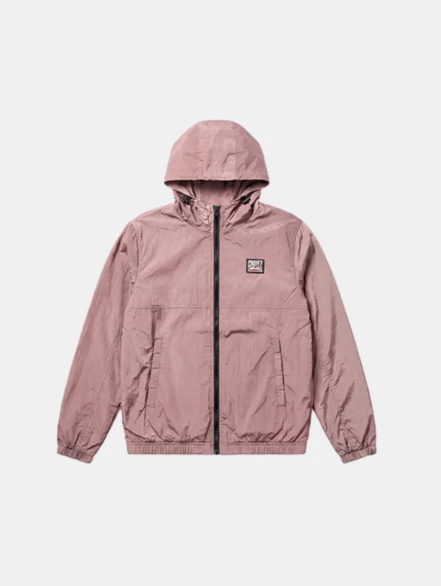 Croyez crinkle patch jacket mauve