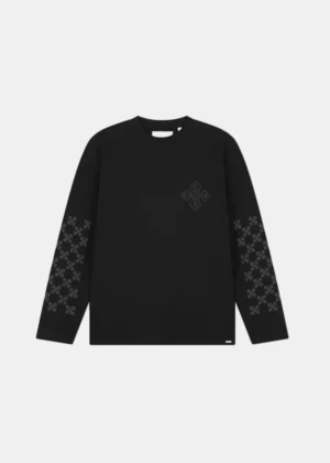 Croyez cross longsleeve vintage black