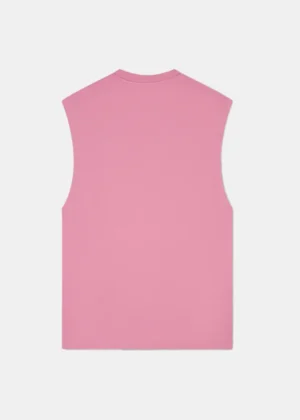 Croyez cutout heart sleeveless t-shi mauve