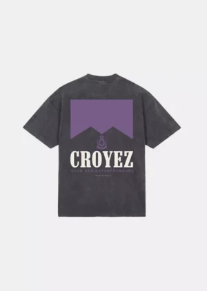 Croyez entrepreneur t-shirt acid wash