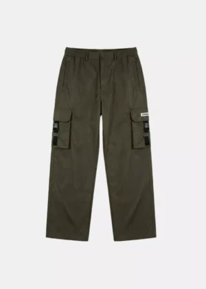 Croyez etiquette nylon pants dusty olive