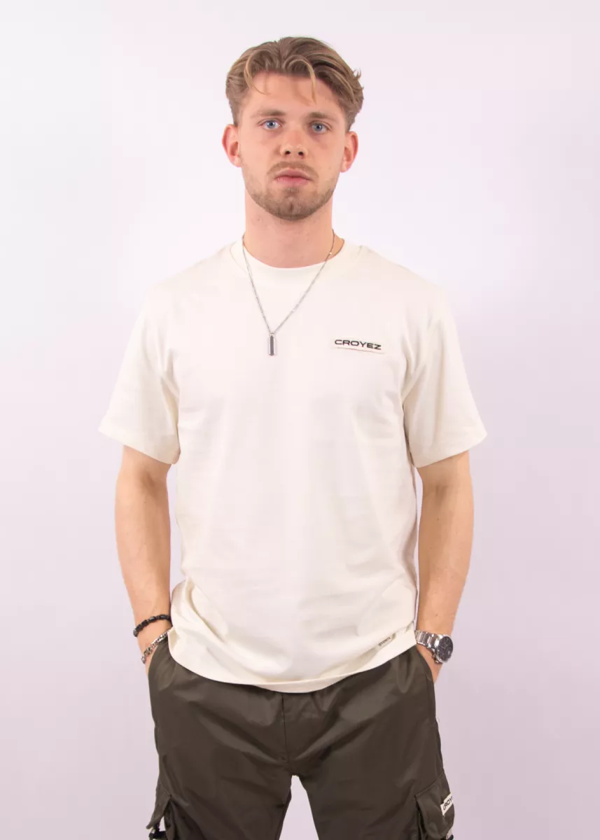 Croyez etiquette t-shirt off-white