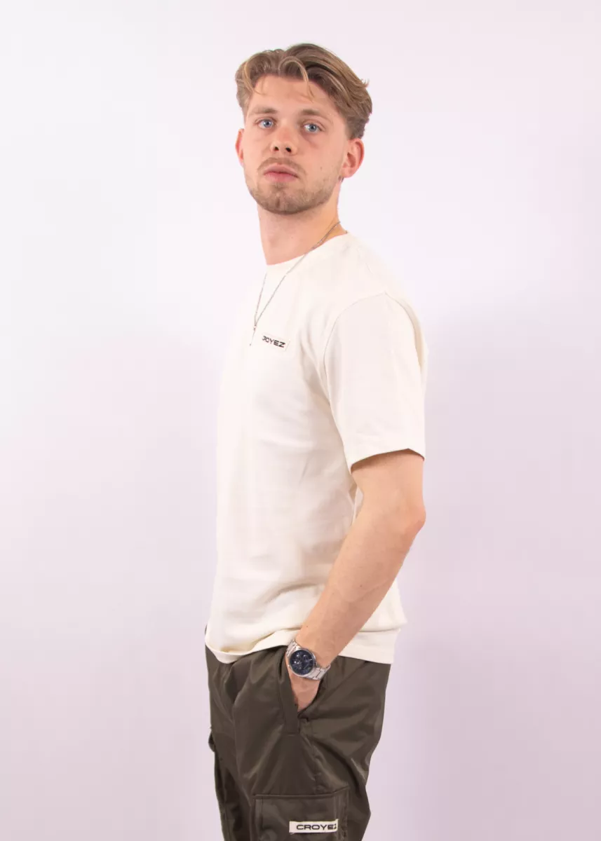 Croyez etiquette t-shirt off-white