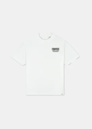 Croyez flower and heart t-shirt white