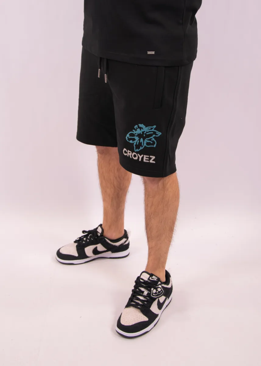 Croyez gardener shorts black
