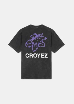 Croyez gardener t-shirt acid wash
