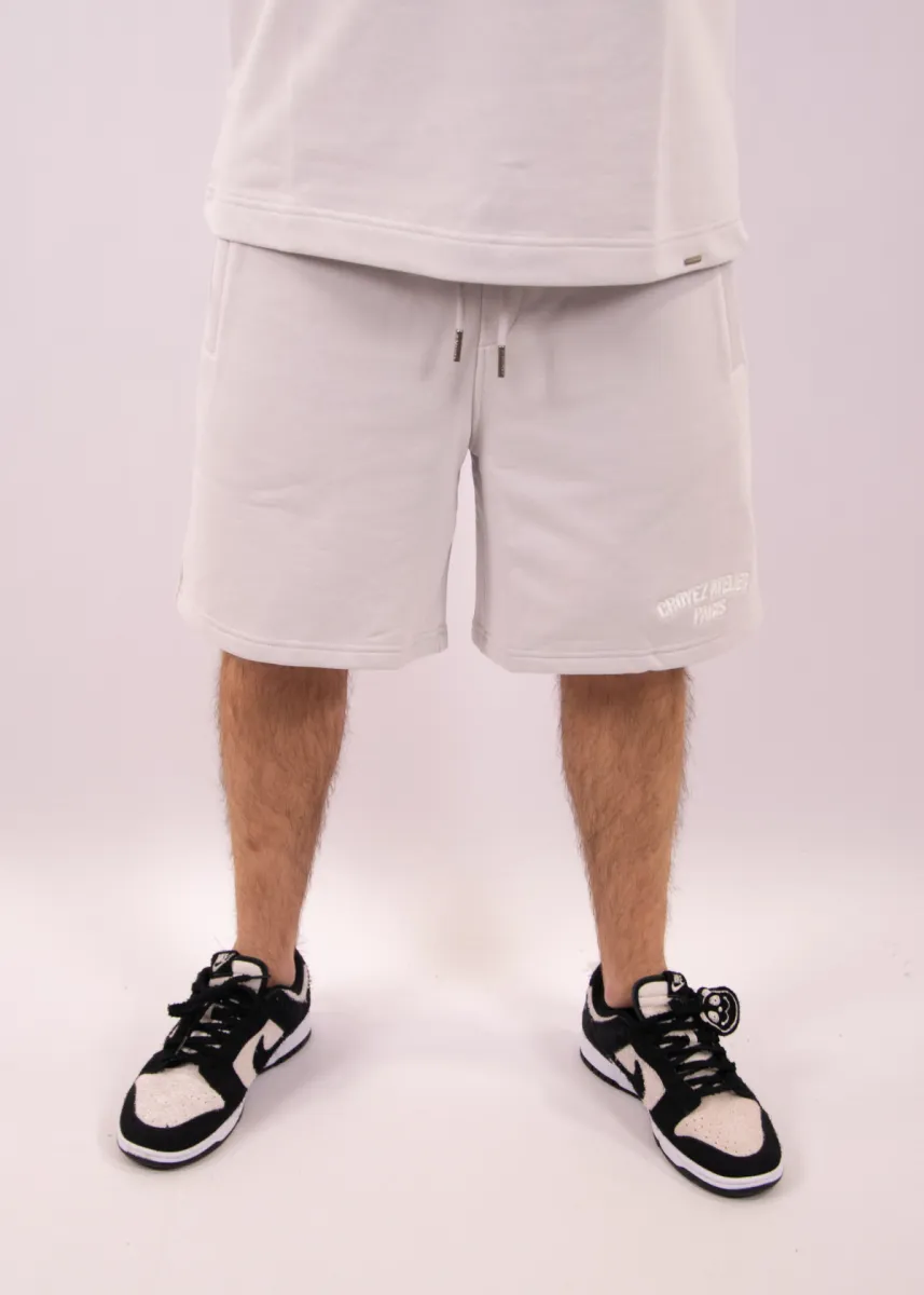 Croyez heavyweight atelier short light grey