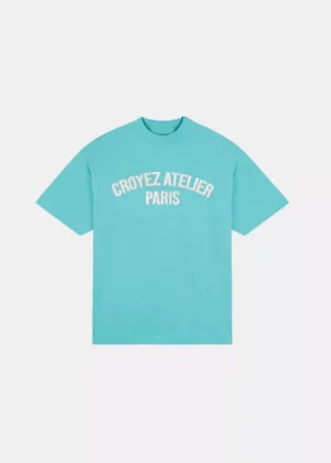 Croyez heavyweight atelier t-shirt tiffany blue