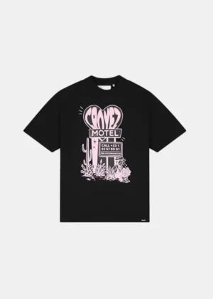 Croyez motel t-shirt black