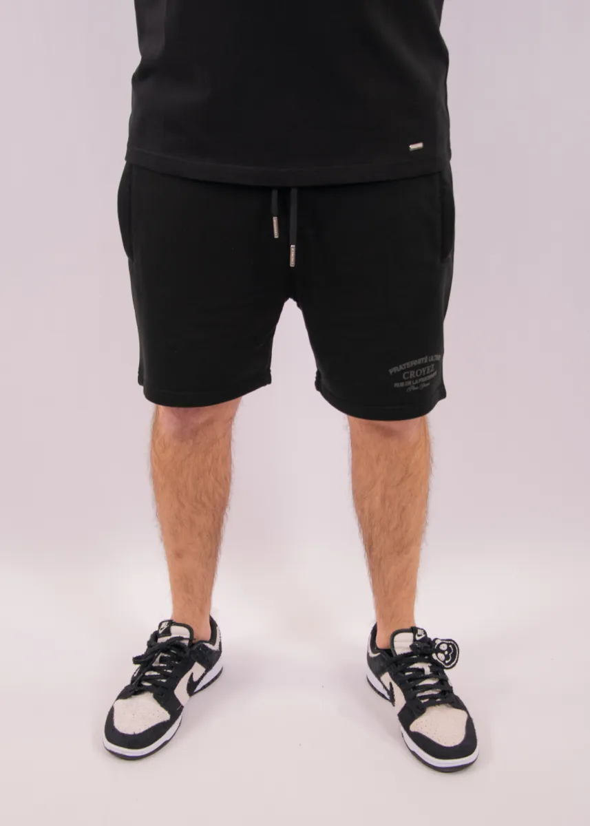 Croyez original fraternite shorts black