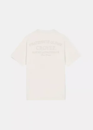 Croyez original fraternite t-shirt off-white