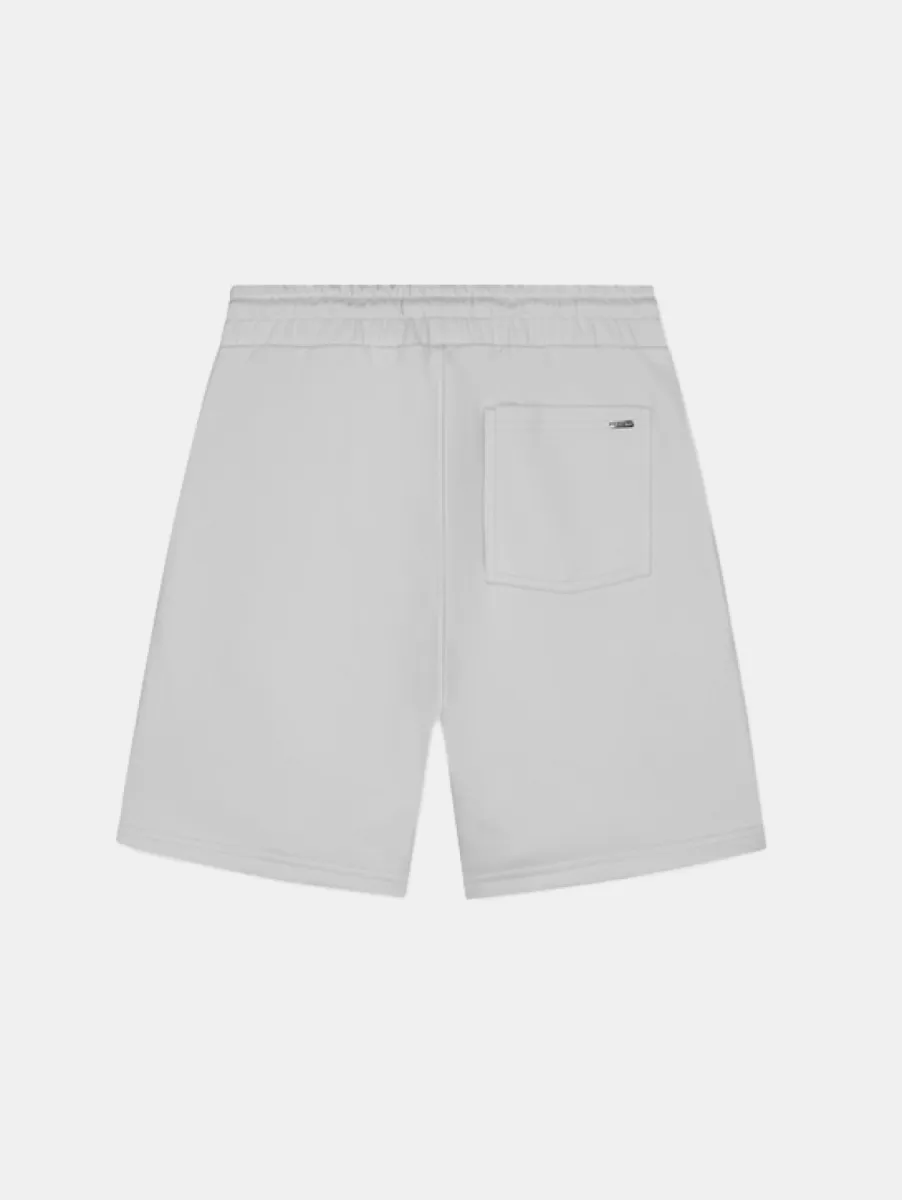 Croyez overlay fraternite shorts light grey