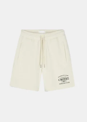 Croyez overlay fraternite shorts off-white