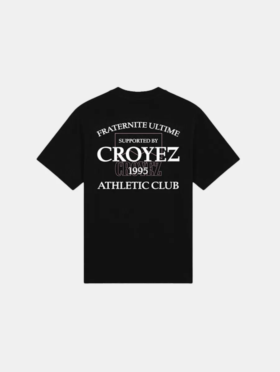 Croyez overlay fraternite t-shirt black