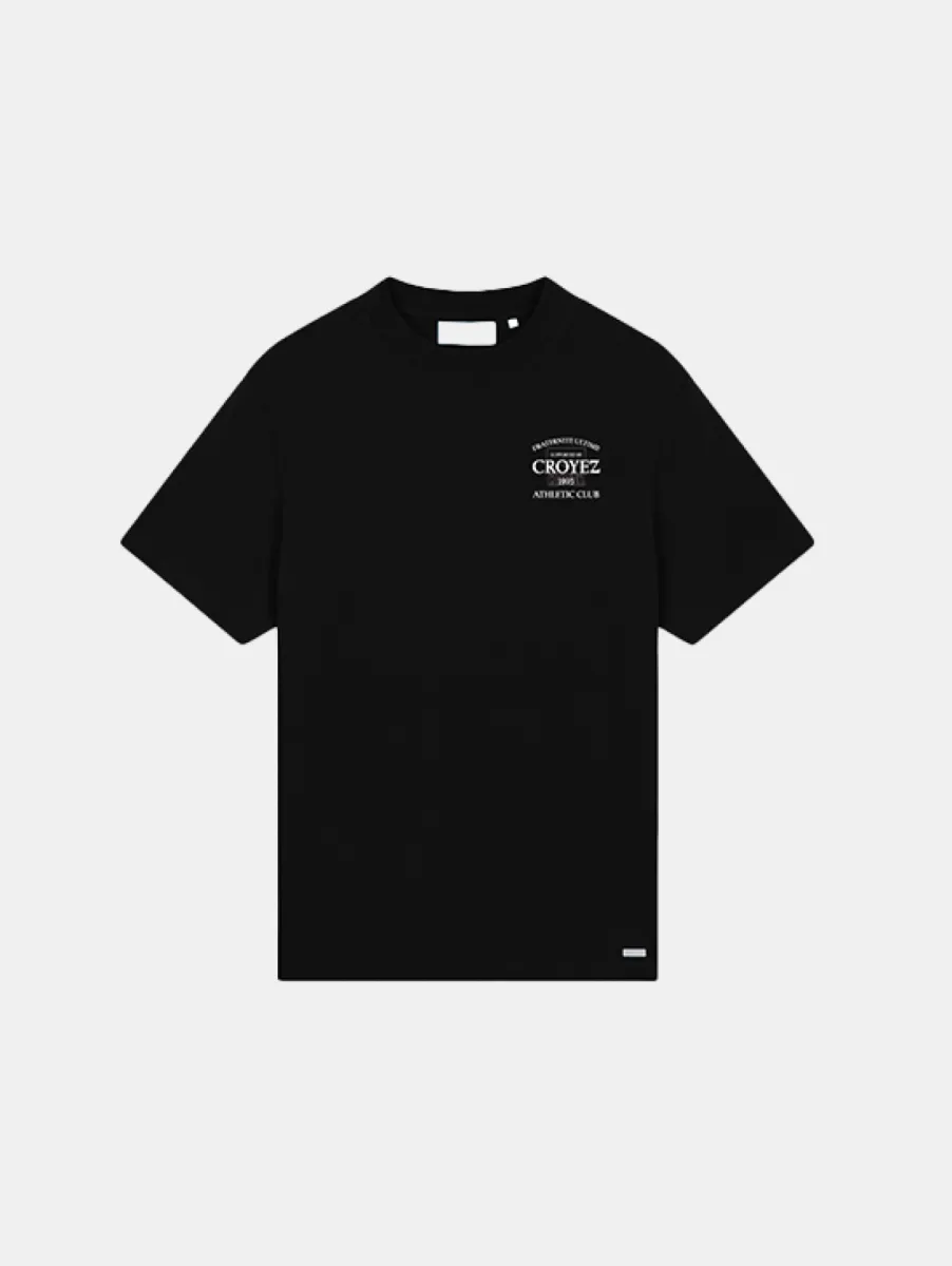 Croyez overlay fraternite t-shirt black