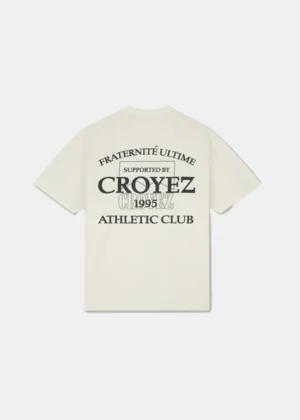Croyez overlay fraternite t-shirt off-white