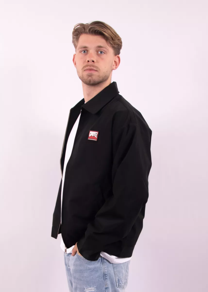 Croyez patch jacket black