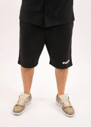 Croyez plisse shorts black