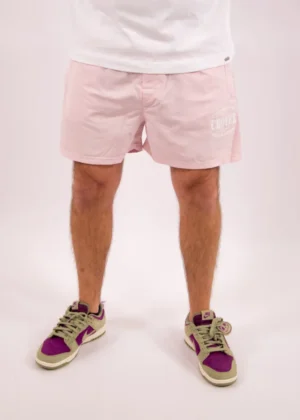 Croyez stamp swim shorts pink