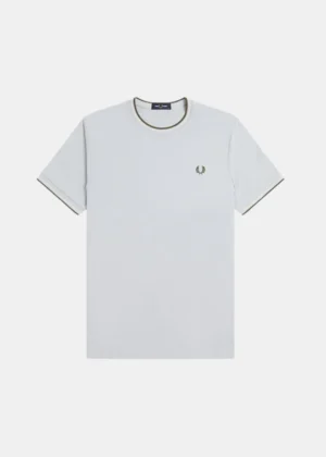 Fred Perry m1588v 80b dusky blue/ecru/laurel