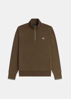 Fred Perry m3574 49a brnttbcc/stkprtb