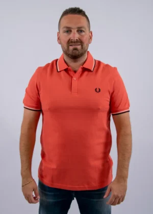 Fred Perry m3600 04c strwcrm/ecru/blk