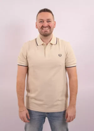 Fred Perry m3600 12b oatm/snwh/anchgr