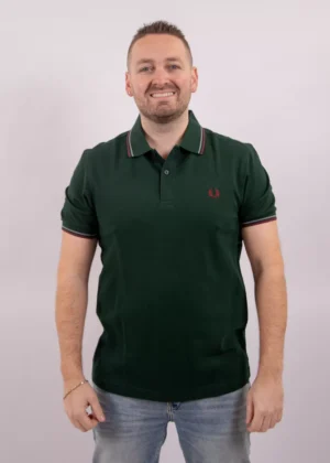 Fred Perry m3600 85a grsrts/stkbl/oxb