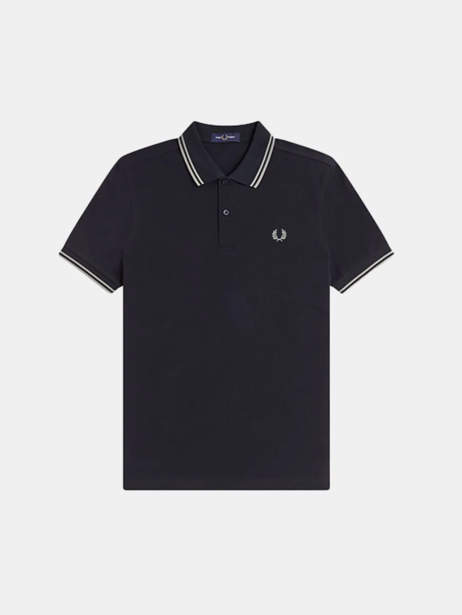 Fred Perry m3600 t44 black/fieldgreen