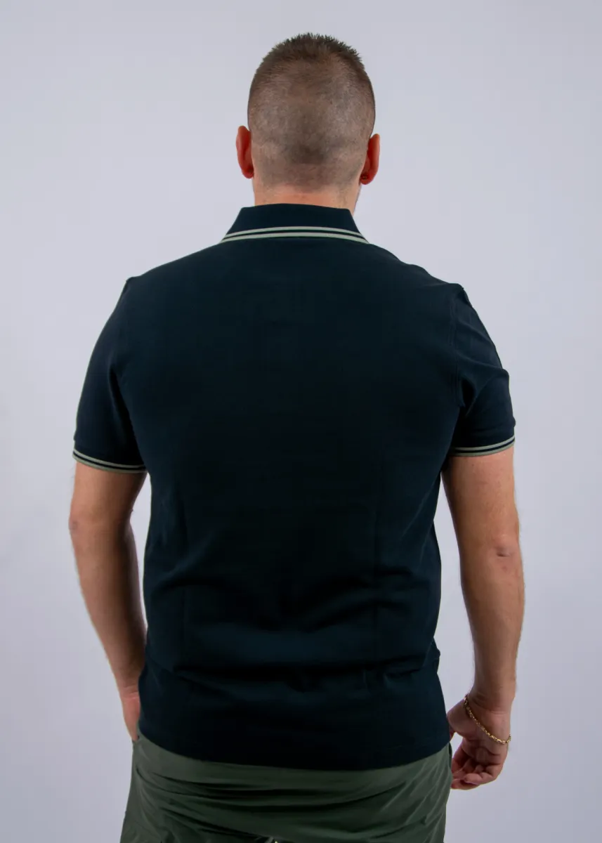 Fred Perry m3600 t73 navy/seagrass