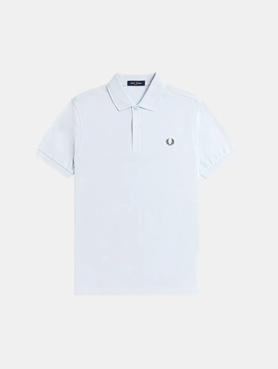 Fred Perry m6000 08c dusty blue/laurel wreath green