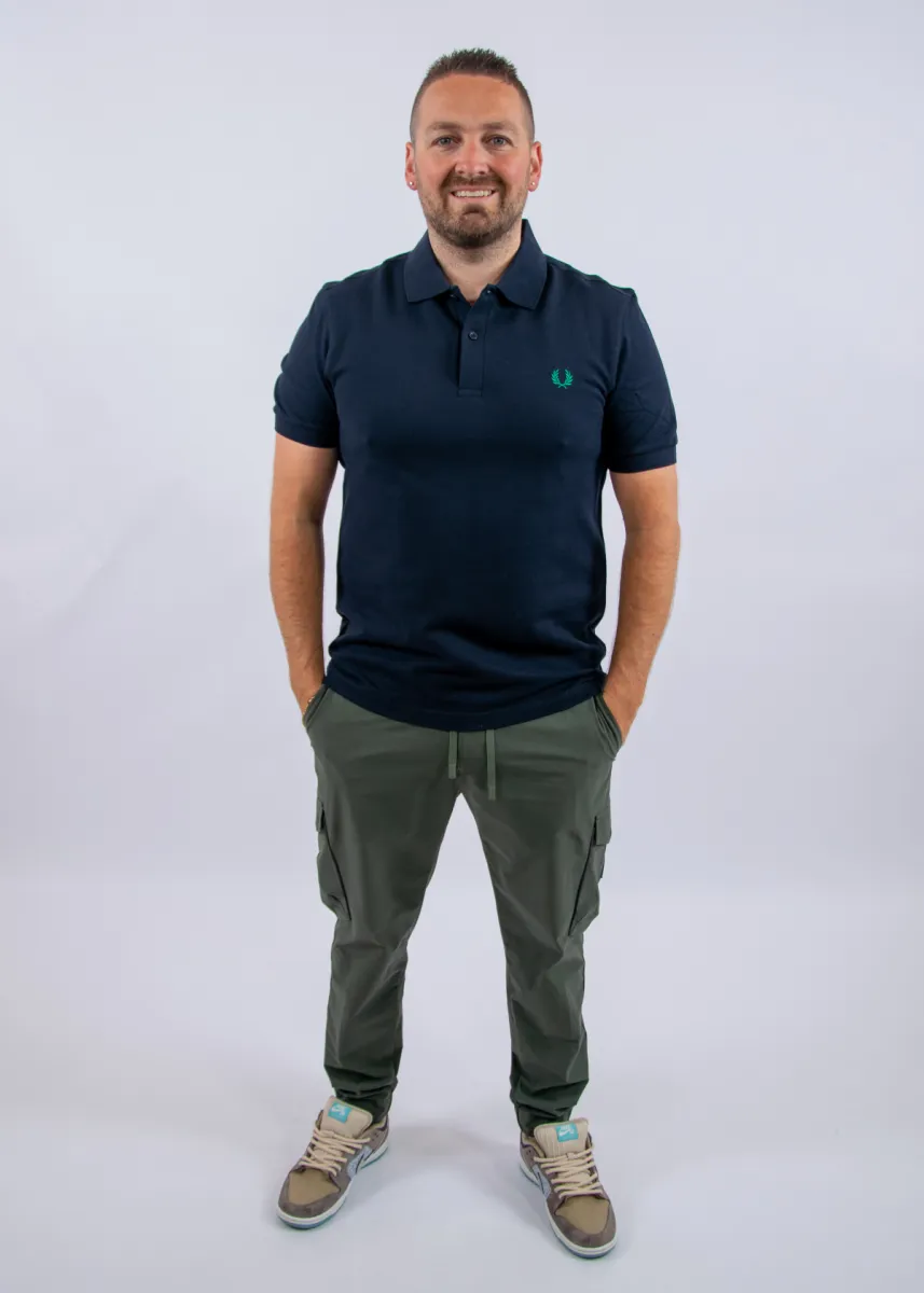 Fred Perry m6000 14c navy/sport green