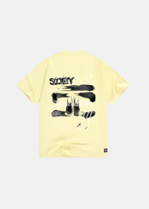 Jorcustom artist2.0 loose fit t-shirt vintageyellow