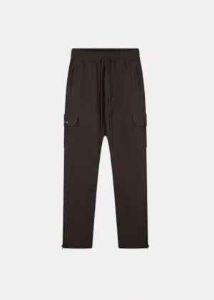 Jorcustom cargo zip pants brown