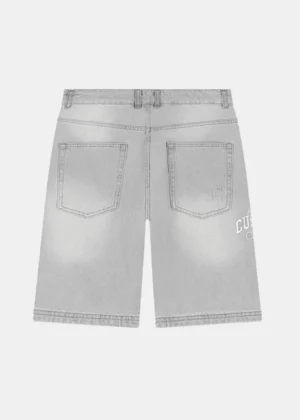 Jorcustom customsociety denim short lightgrey