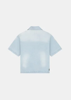 Jorcustom customsociety denim short slee lightblue