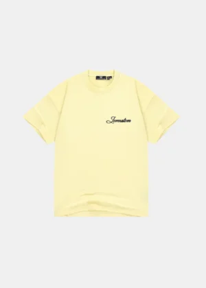 Jorcustom stitched loose fit t-shirt vintageyellow