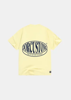 Jorcustom stretched loose fit t-shirt vintageyellow