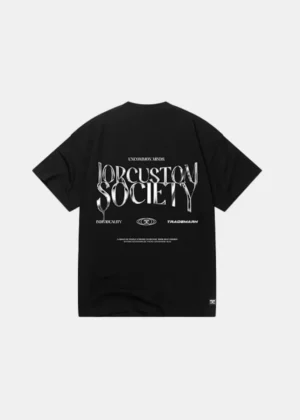 Jorcustom uncommonminds t-shirt black-black