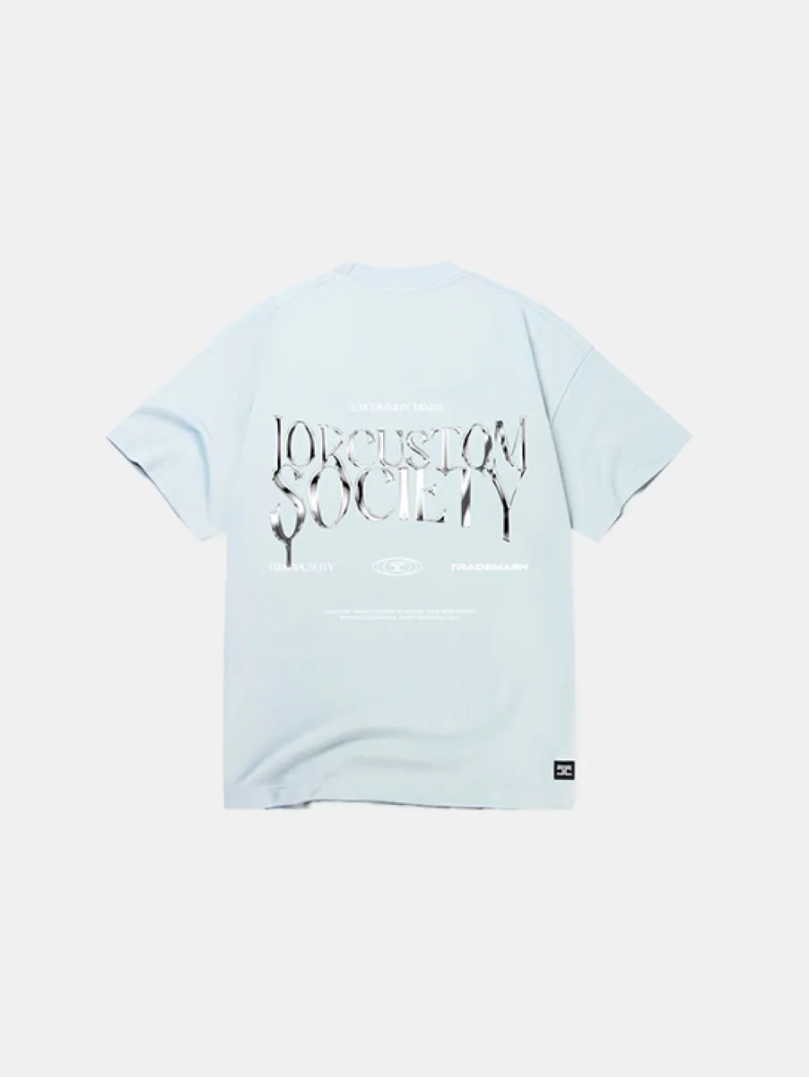 Jorcustom uncommonminds t-shirt lightblue-lightblue