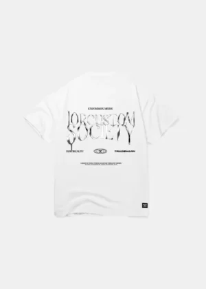 Jorcustom uncommonminds t-shirt white-black
