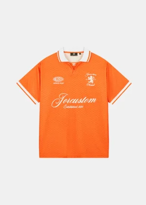 Jorcustom world cup football jersey orange