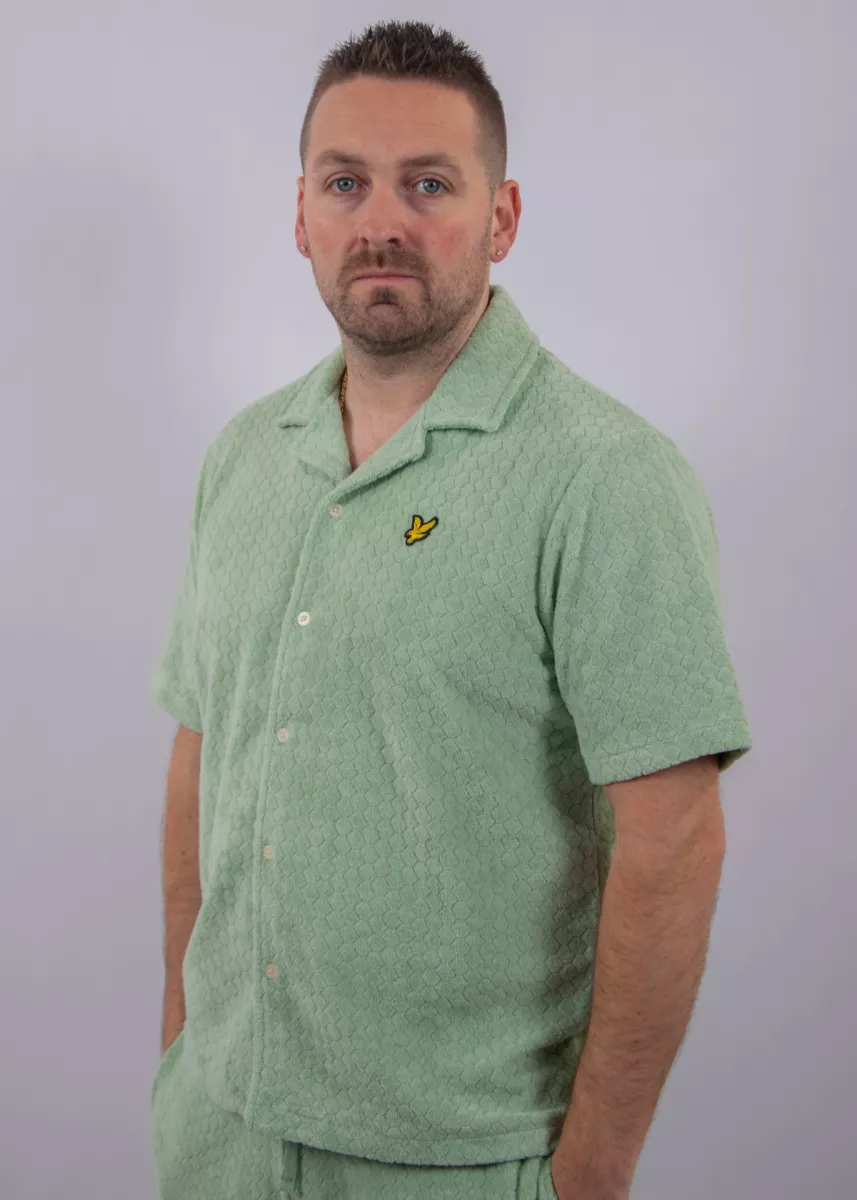 Lyle & Scott sw2407v y133 misty sage