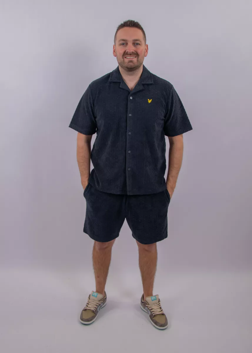 Lyle & Scott sw2407v z271 dark navy
